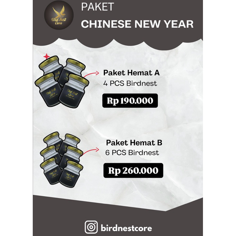 

MINUMAN KESEHATAN SARANG BURUNG WALLET