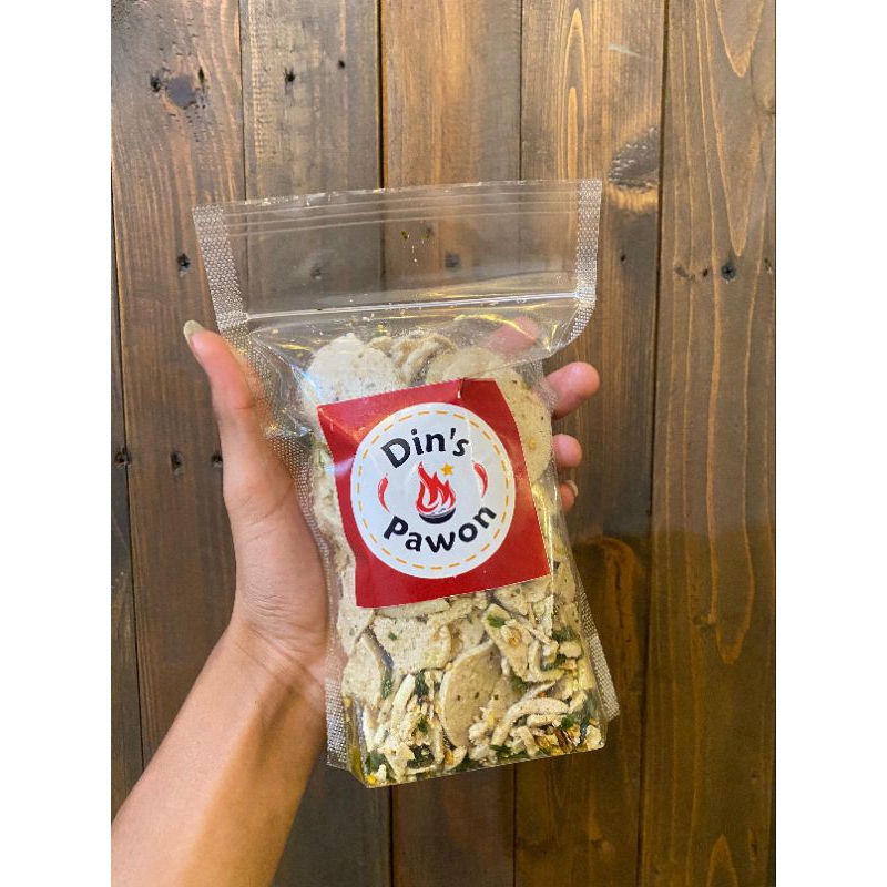 

Basreng baso goreng bawang original Kemasan pouch 250gr