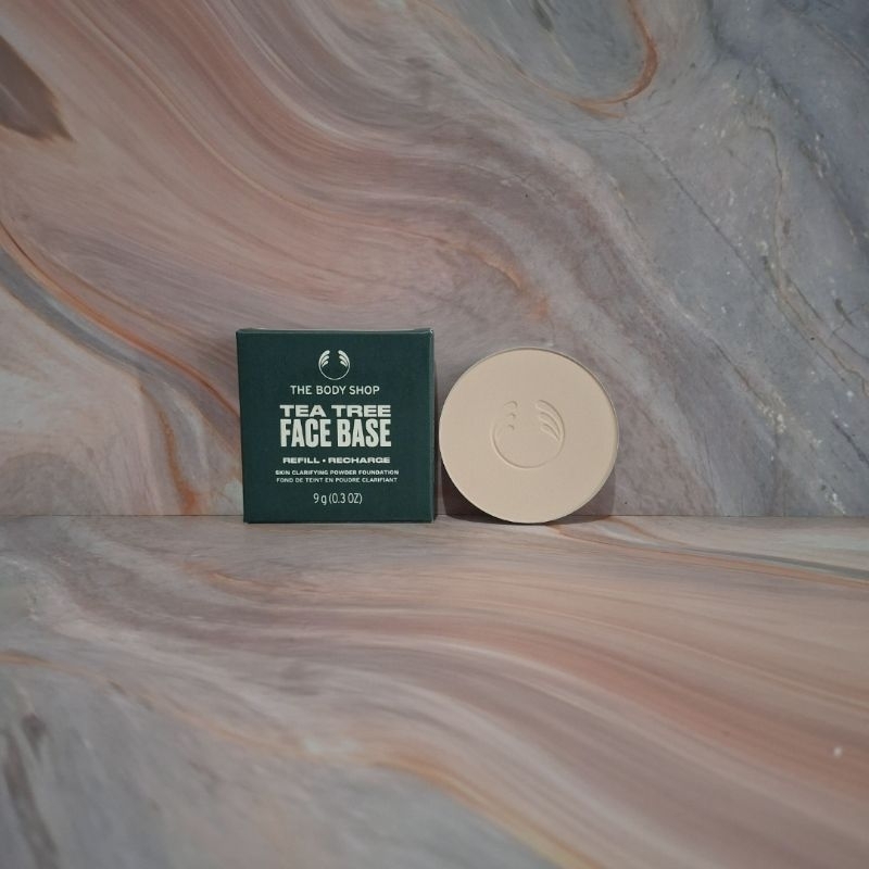 the body shop tea tree face base medium 2N