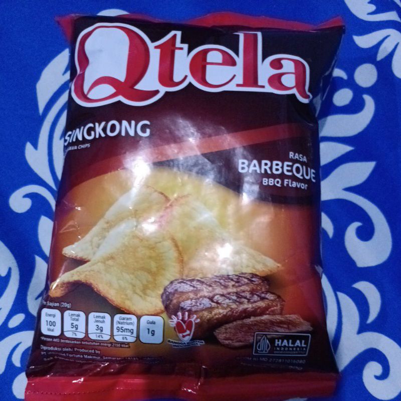 

Kripik Qtela Singkong rasa sapi panggang