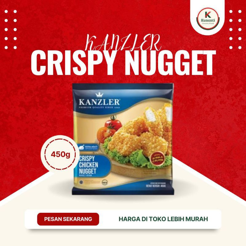 

Kanzler - Crispy Chicken Nugget 450 Gram