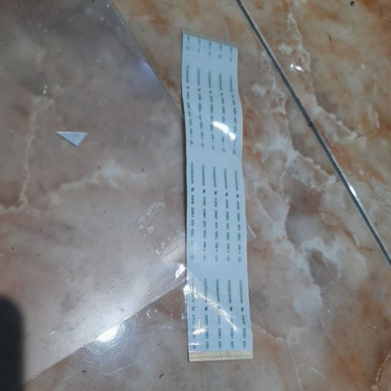Kabel lvds tv led Toshiba 50 pin dari tcon ke papan panel 32 inch panjang 14 cm