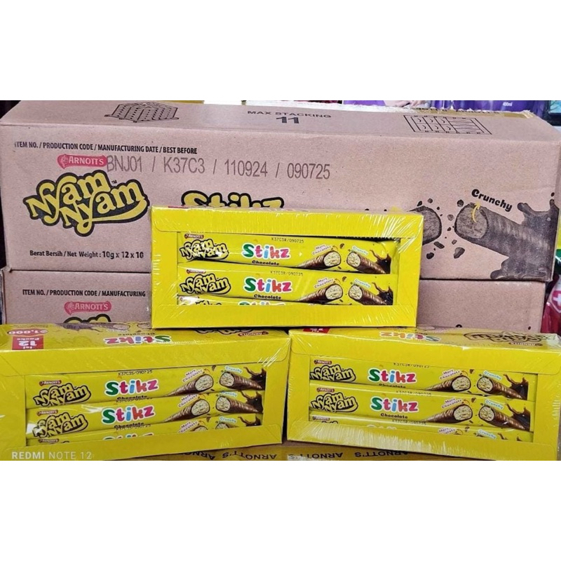 

STIK COKELAT NYAM NYAM PERDUS 10 BOX EXP 07 2025