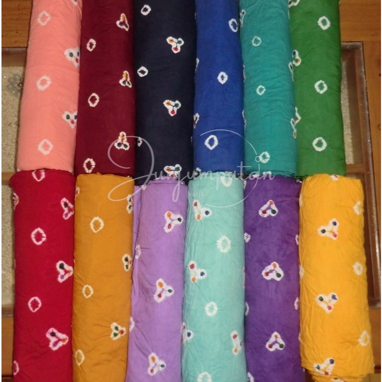 Kain Jumputan Cengkehan Grosir