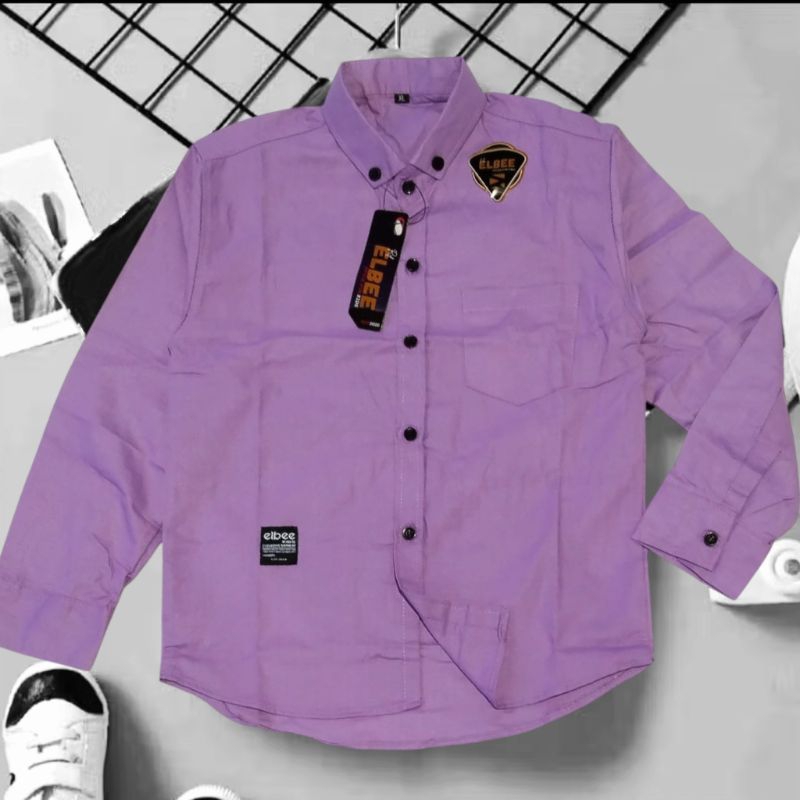 Kemeja Panjang Anak Laki-Laki Usia 2-13 Tahun