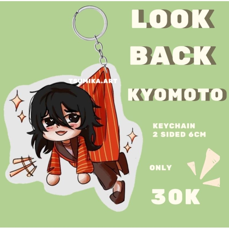 [PRE ORDER] LOOKBACK KYOMOTO KEYCHAINS MANGA TATSUKI FUJIMOTO FAN MERCH