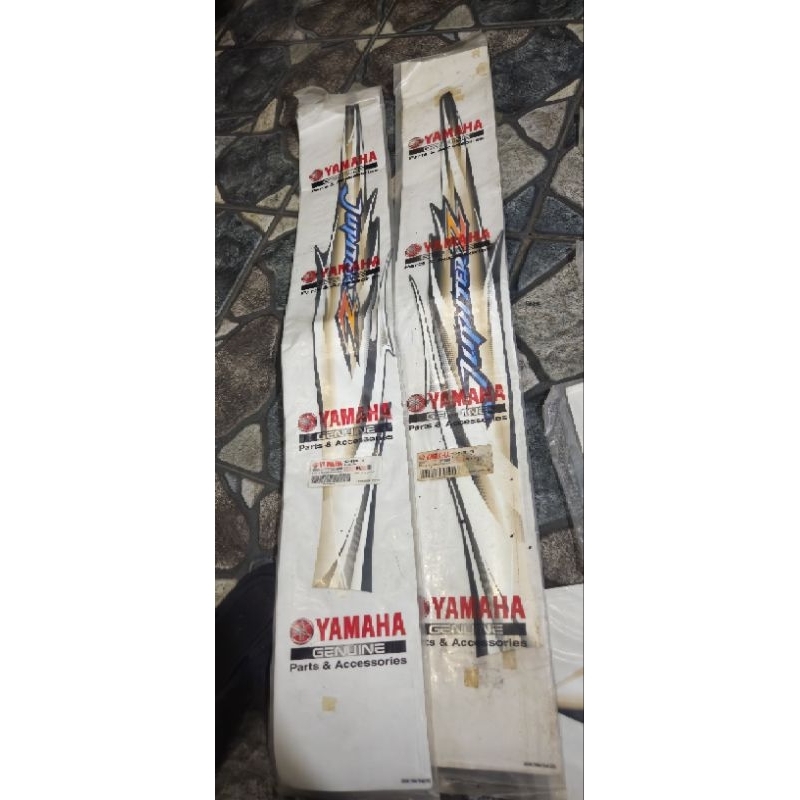 striping ori jupiter z hitam gold 2006 original 100%