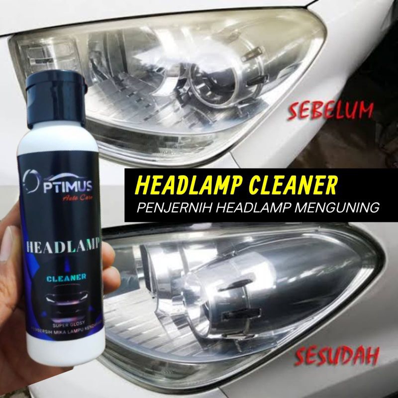 OPTIMUS HEADLAMP CLEANER # PEMBERSIH LAMPU MOBIL MENGUNING