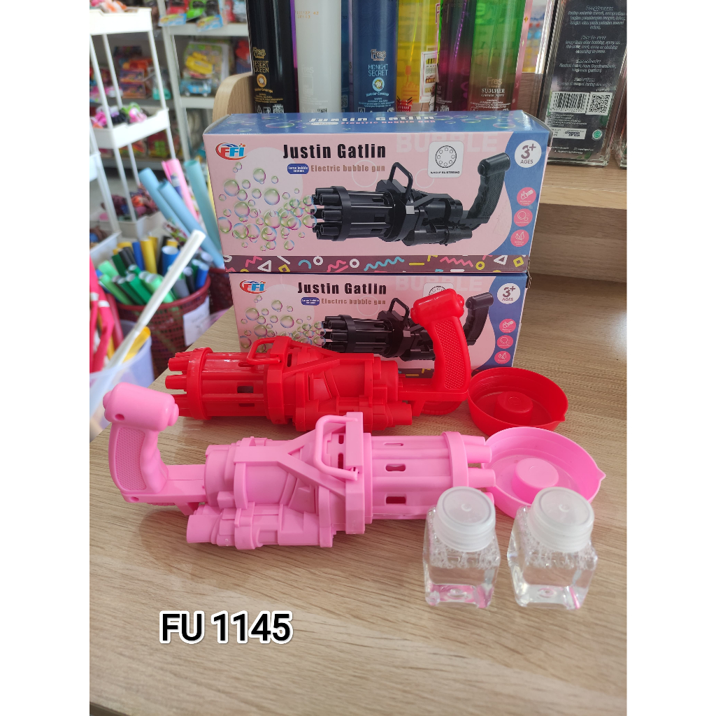 Mainan Pistol Tembak Bubble FU1145