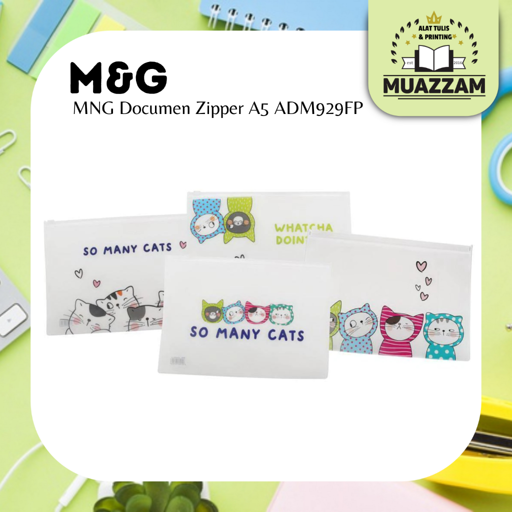 

M&G Documen Zipper A5 ADM929FP