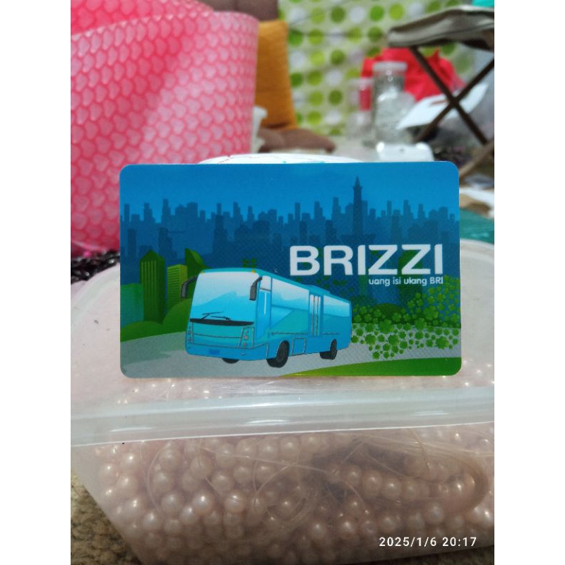 brizzi bus bis kartu toll etoll jaklingko kereta baru original