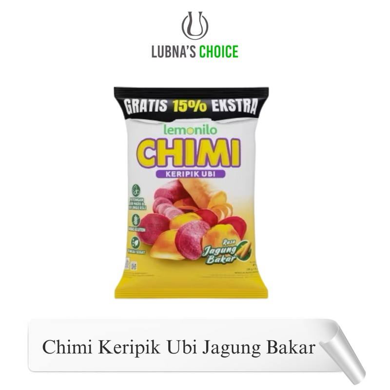 

Lemonilo - Chimi Keripik Ubi Jagung Bakar 50gr