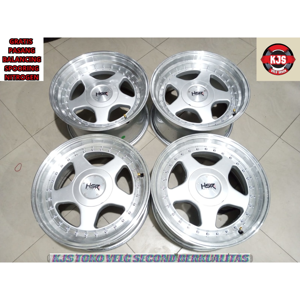 VELG RACING SECOND MODEL CELONG RING 16 TYPE HSR PERUGIA LEBAR NYA 7.5/8.5 OFFSET 25-35 COCOK BUAT M