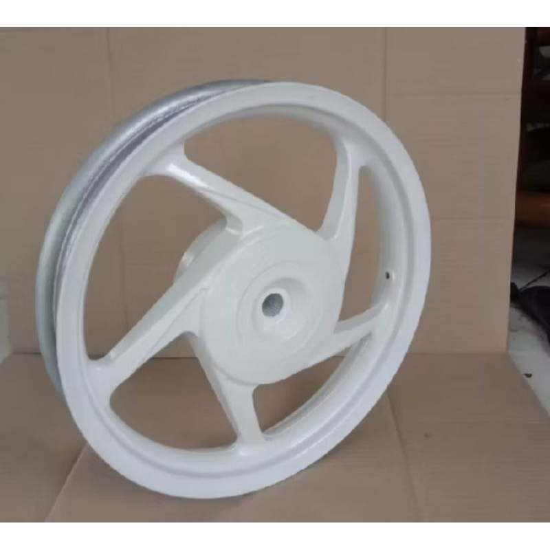 velg belakang saja honda beat fi scoopy fi spacy fi vario 110 fi warna putih seken original