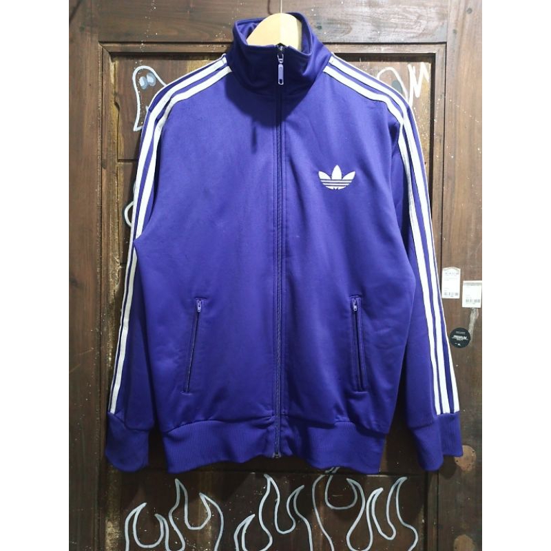 tracktop adidas firebird purple