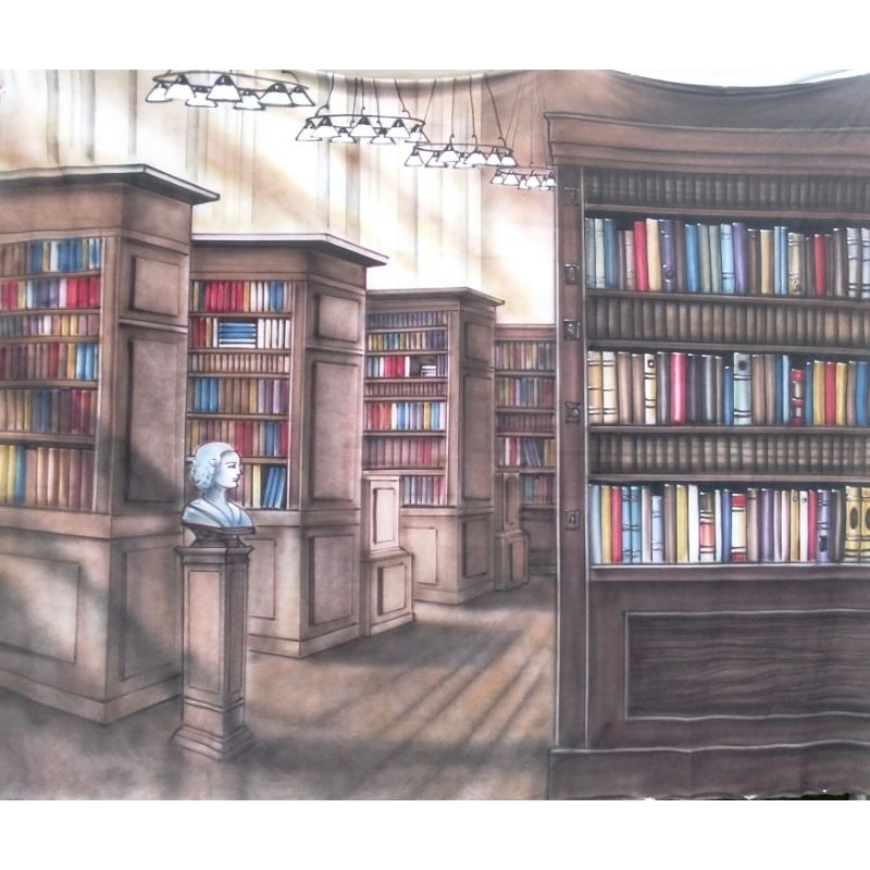 BACKGROUND WISUDA READY classical modern motif 3d