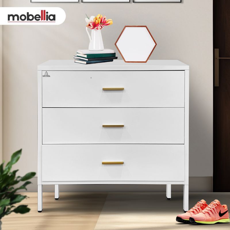 Drawer besi 3 laci