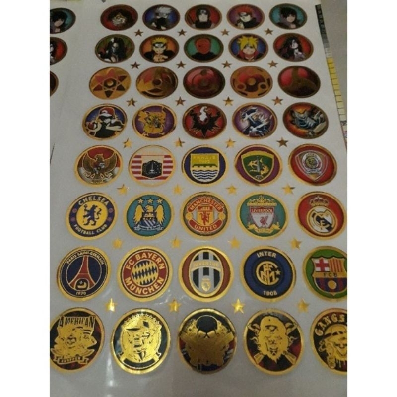 MAINAN TAJOS BESI WARNA GOLD ISI 40