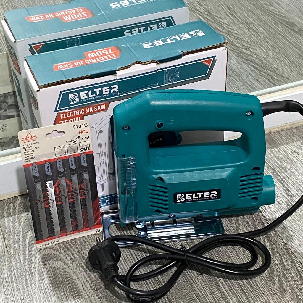 NEW  MESIN JIGSAW (free mata jigsaw 5 pcs) Mesin Jigsaw / Gergaji Kayu / Triplek Murah Modern bodi b