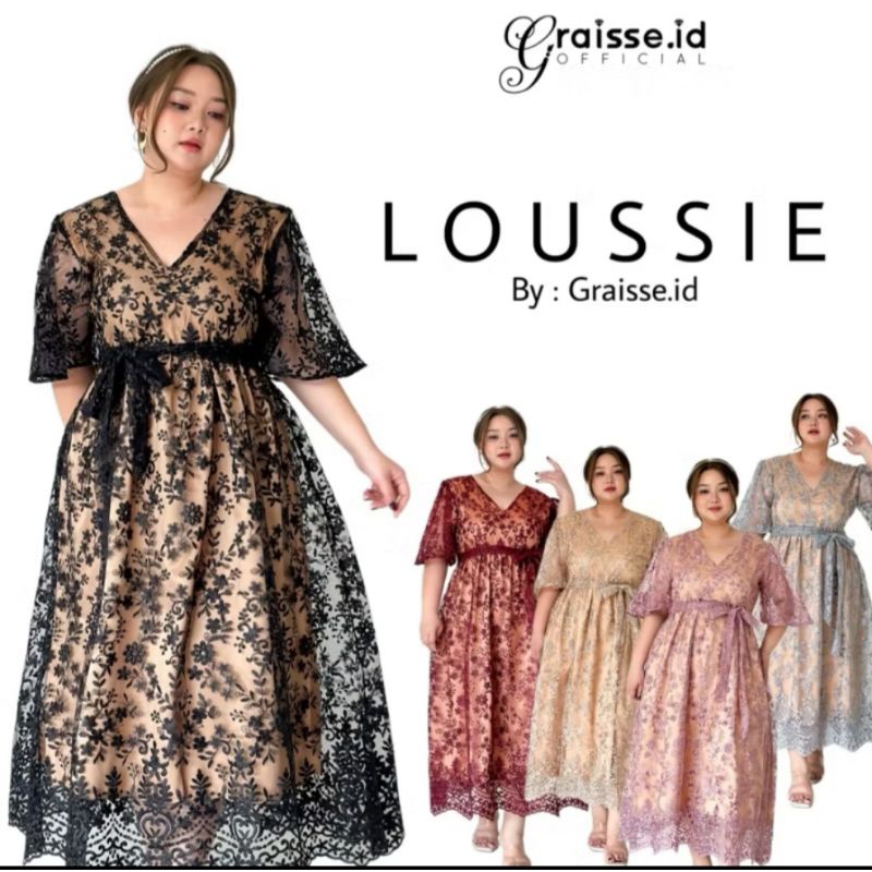 Gaun Pesta Big Size (Priloved)