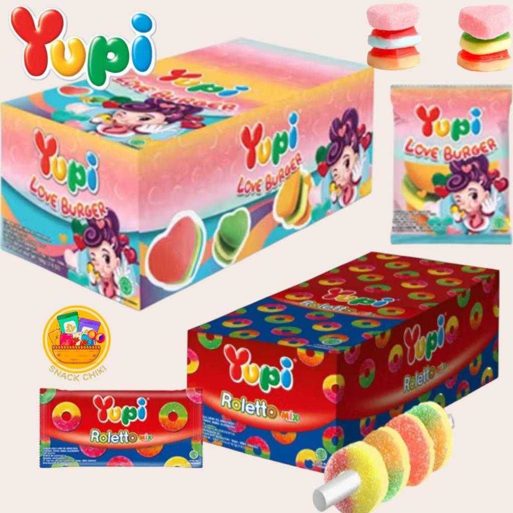 

PERMEN YUPI Aneka Rasa - Permen Yupi Jelly Kenyal 1 BOX ISI 12 PCS