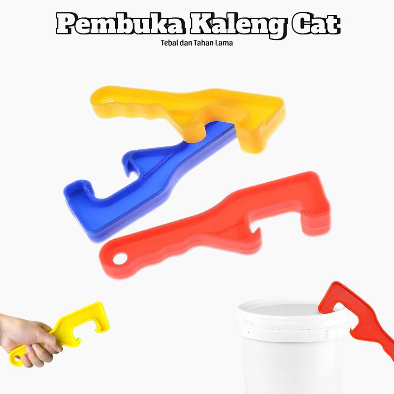 Alat Pembuka Kaleng / Ember Cat / Pembuka Tutup Air Galon / Pembuka Kaleng Cat