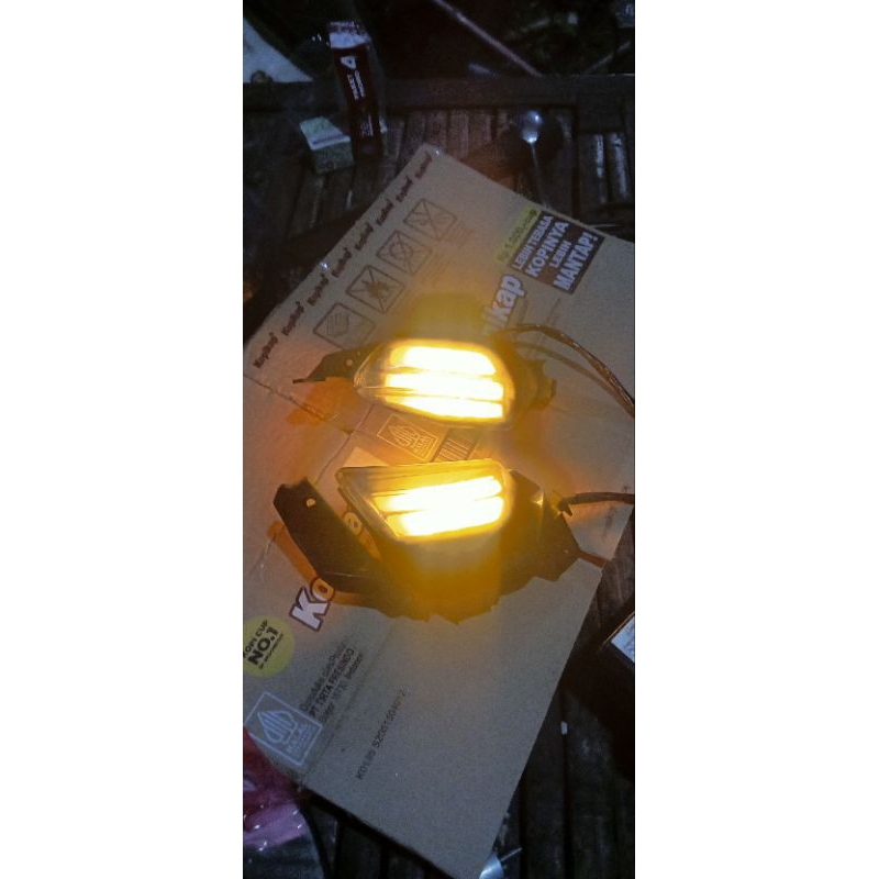 LAMPU SEND NMAX NEW 2020-2023 BIRU SEND KUNING COPOTAN VARIASI NORMAL 100%