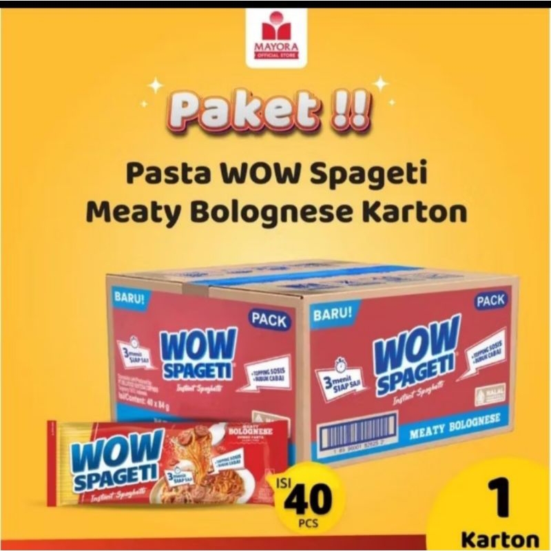 

WOW SPAGETI DARI MAYORA