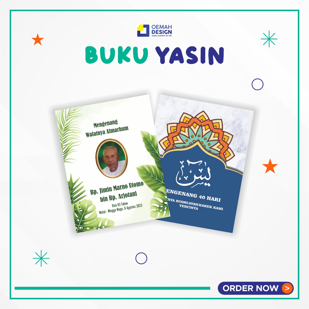BUKU YASIN CUSTOM SOFT COVER