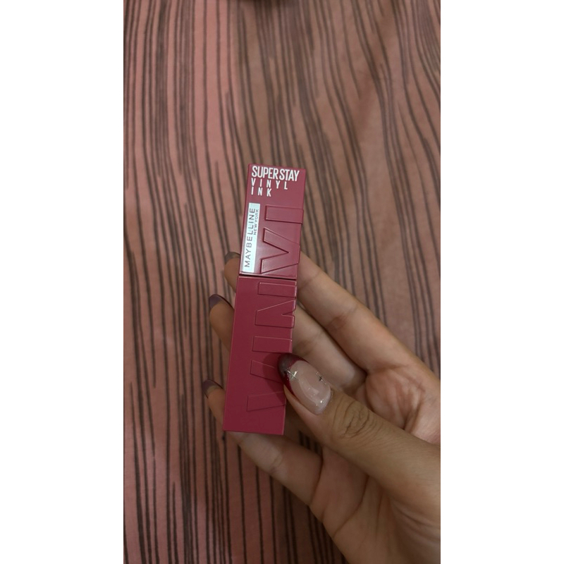 maybelline superstay vinyl ink (preloved)