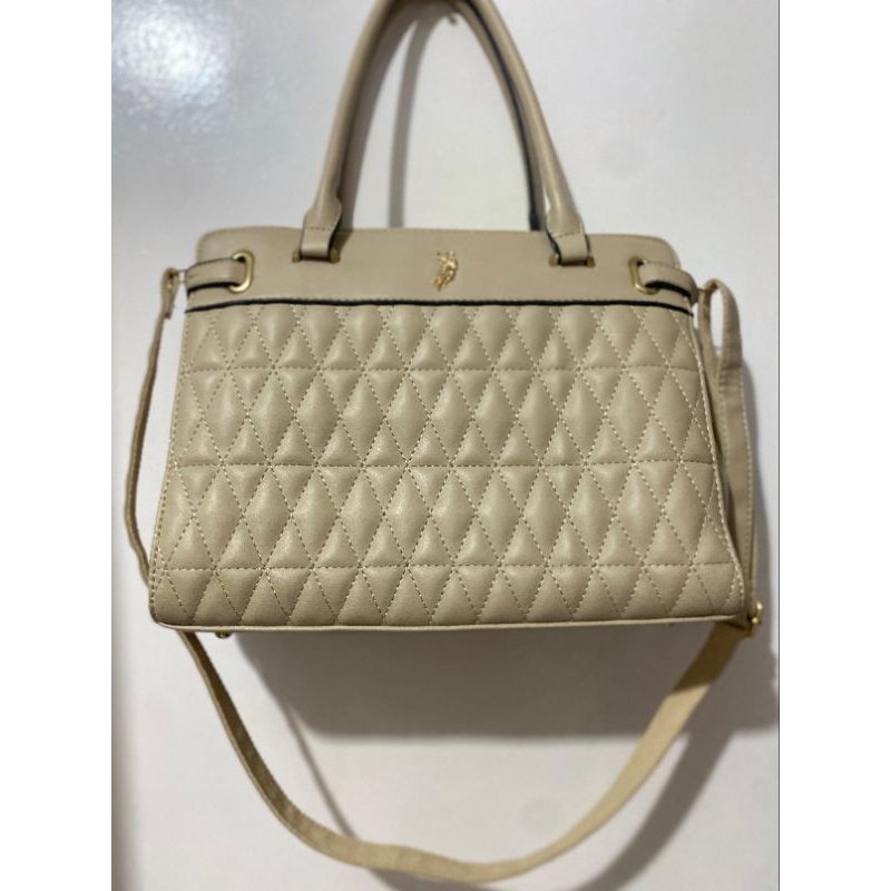 [PRELOVED] Tas Swiss Polo Wanita Original / Top Handle Bag / Sling Bag