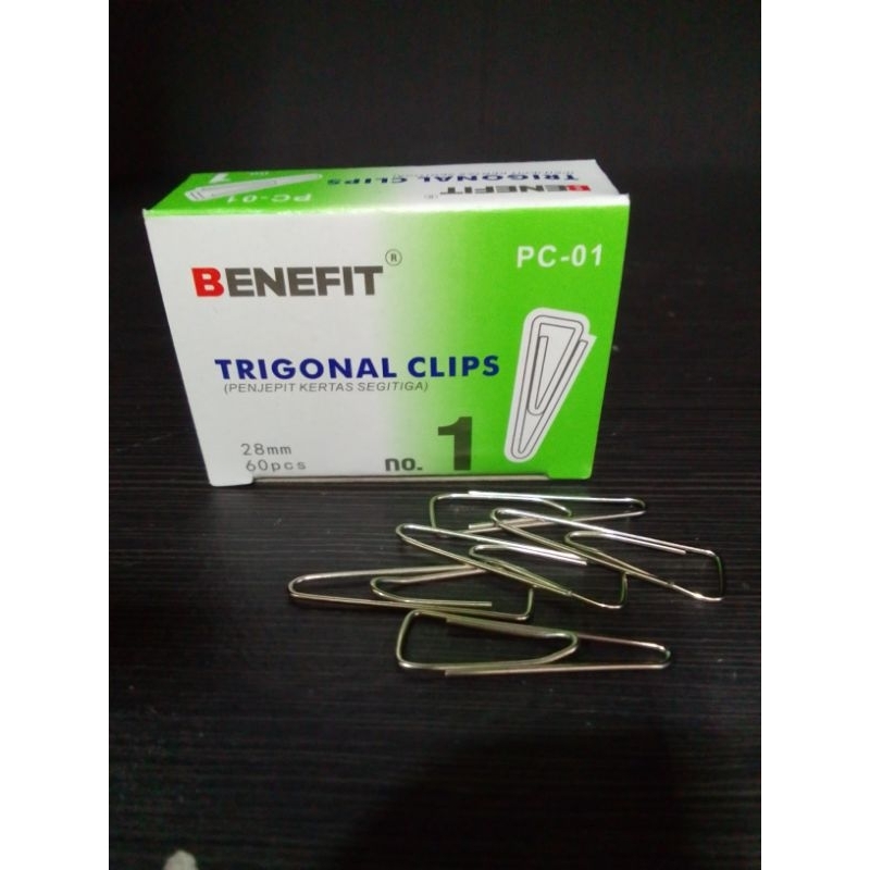 

(1 PACK) PAPER CLIP NO.1 BENEFIT