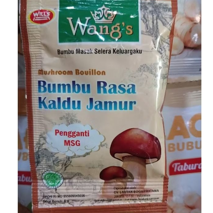 

Wang's Bumbu Rasa Kaldu Jambur Mushroom Bouillon