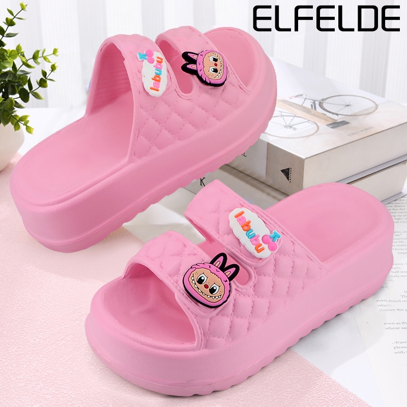 ELFELDE Sandal Anak Cewek Sandal Anak Perempuan Sandal Jelly Anak Wanita Fuji Anti-selip
