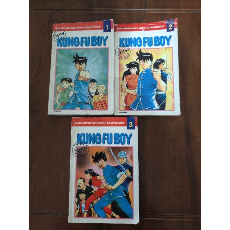 kungfu boy set 1.2.3