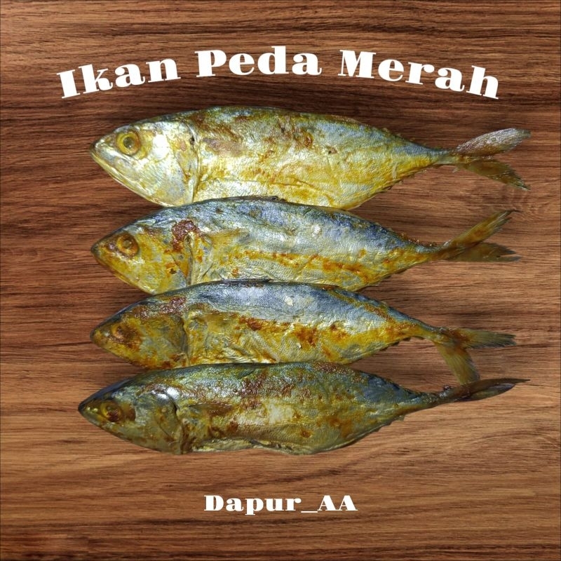 

ikan asin peda merah ukuran sedang 250 gram