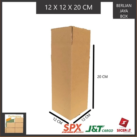 

KARDUS PACKING SINGGLE WALL UKURAN P12xL12xT20