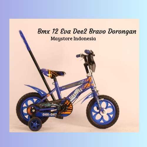 SEPEDA ANAK BMX 12 INCH BMX EVA DEE DEE BRAVO, SEPEDA READY SIAP KIRIM BERGARASI