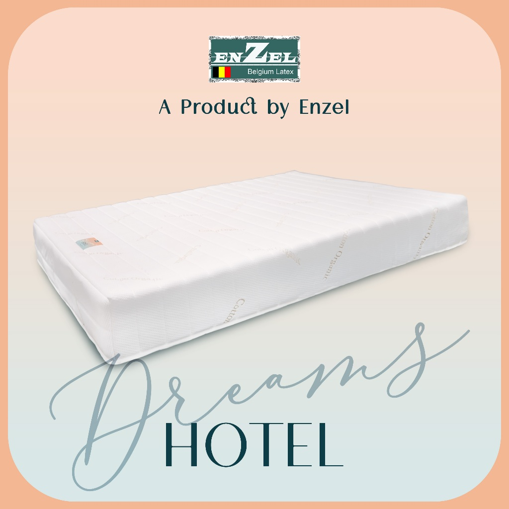 Kasur Latex Dreams Hotel 20Cm Uk. 90x200 - 200x200cm - Kasur Kesehatan - Kasur Orthopedic