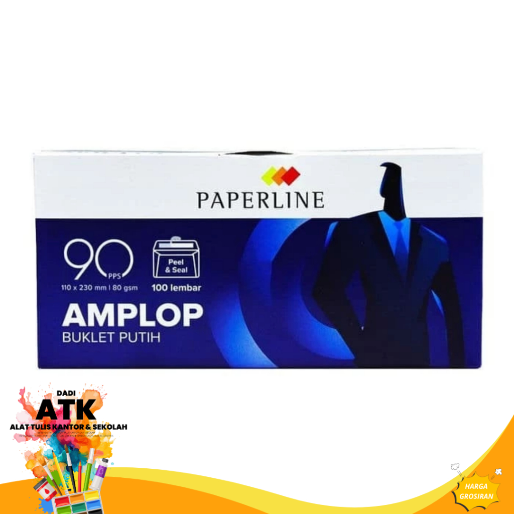 

Paperline Amplop No. 90 – Amplop Putih Polos untuk Surat & Dokumen