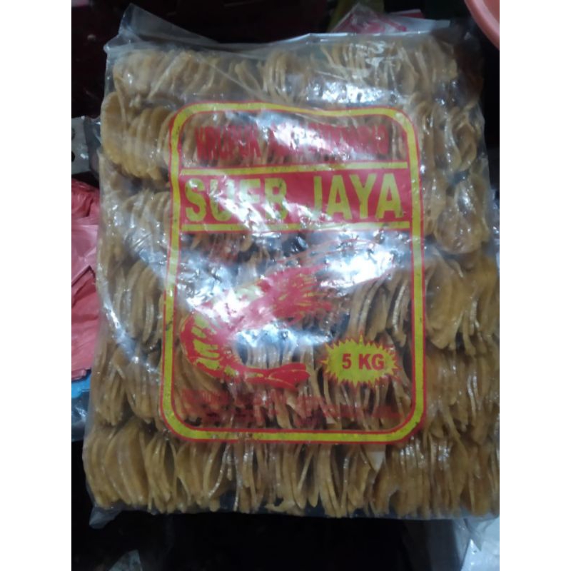 

krecek krupuk udang/Krupuk udang mentah