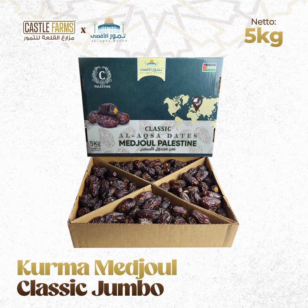 

Al Aqsa - Kurma Medjool Classic Palestina 5kg Kurma Medjoul