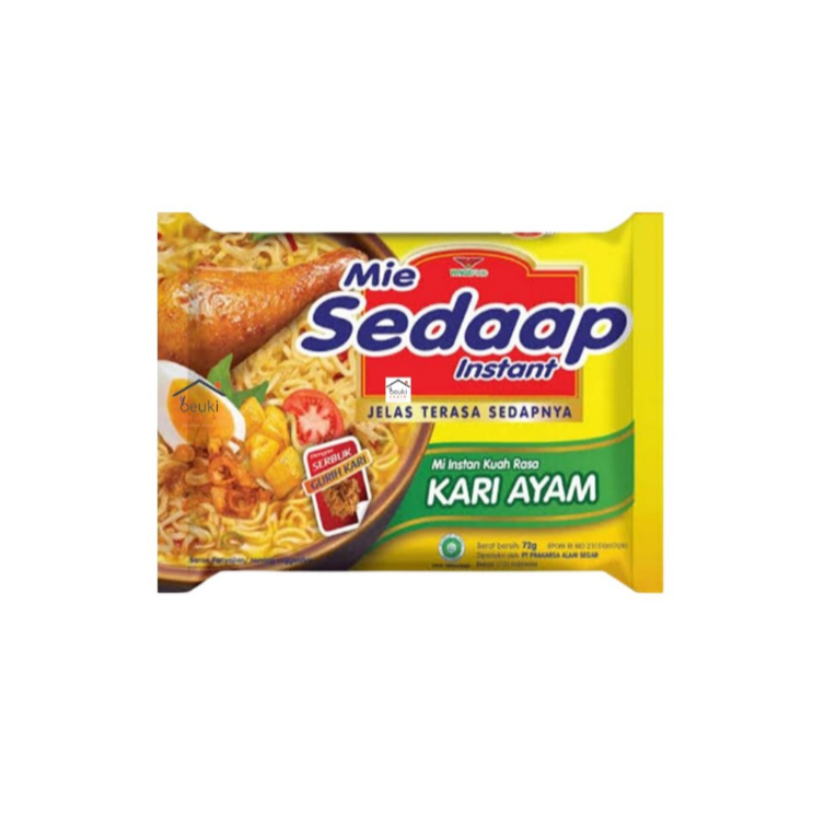 

Sedaap Mie Instant Kari Ayam 72 gr