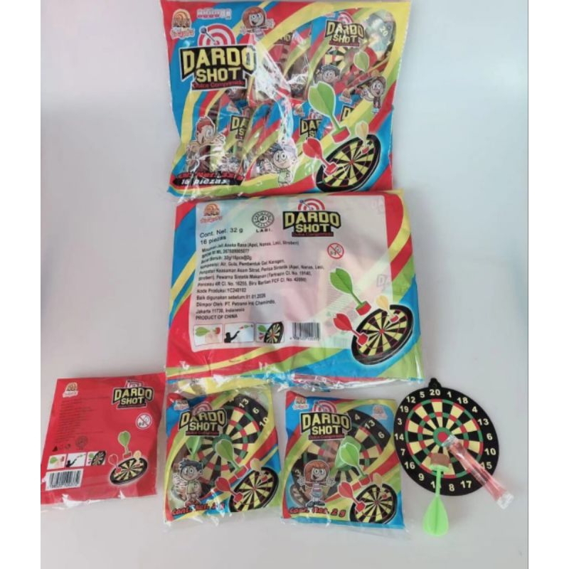 

A1 Permen Panah Darts Isi 16 pcs