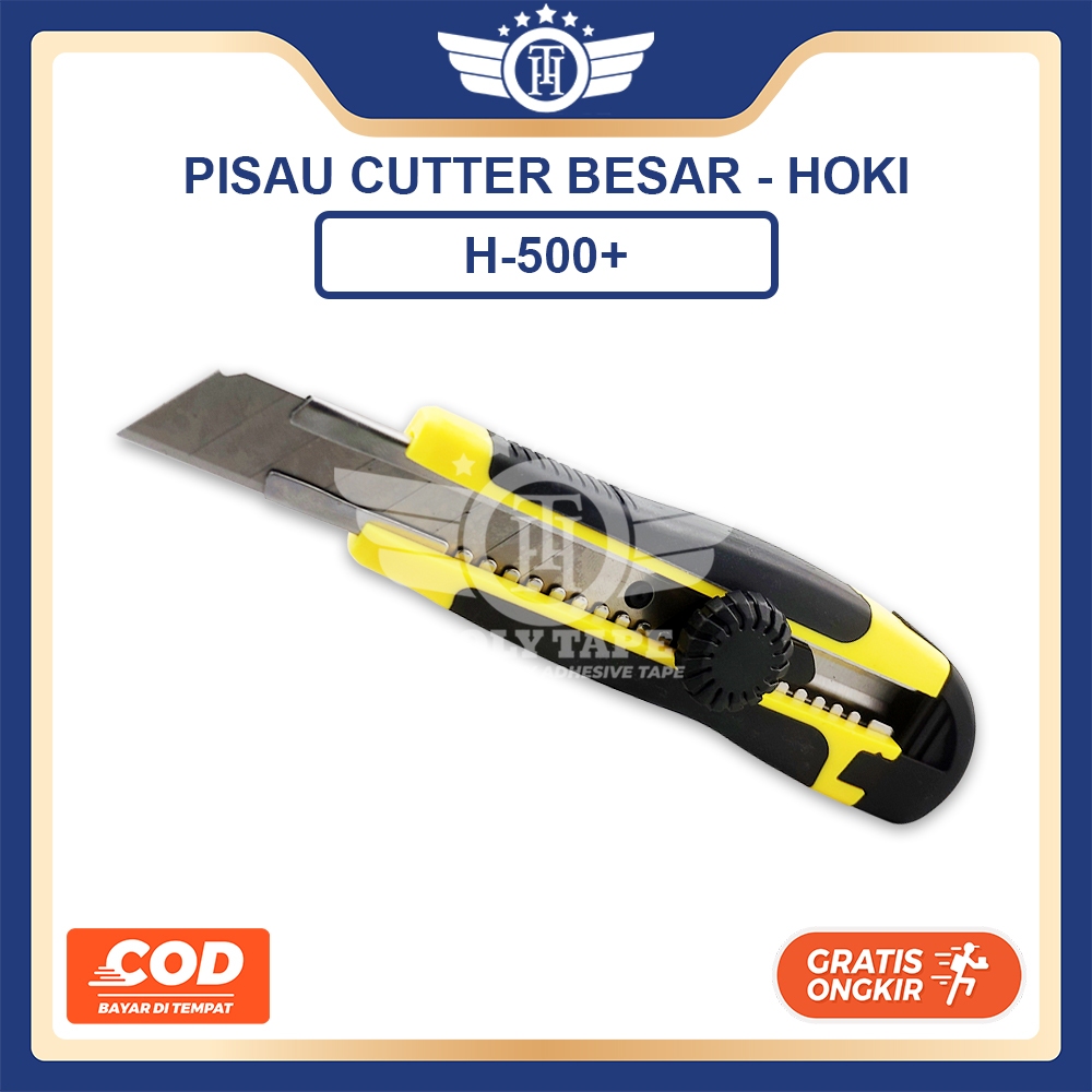 

PISAU CUTTER KNIFE BESAR HOKI H-500+ SUPER TAJAM