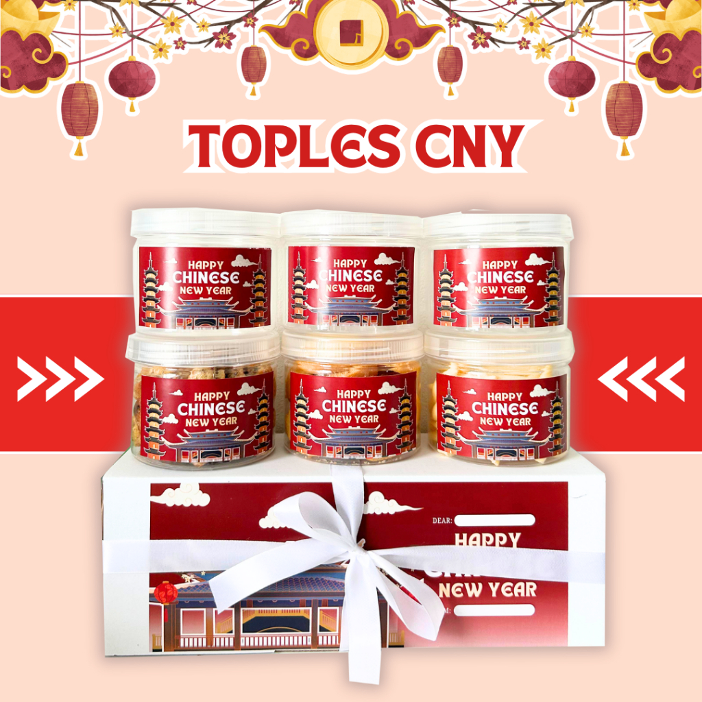 

[DELISH SNACKS] Aneka Snack Toples Chinese New Year (Toples Saja Tanpa Box) / Cemilan Camilan