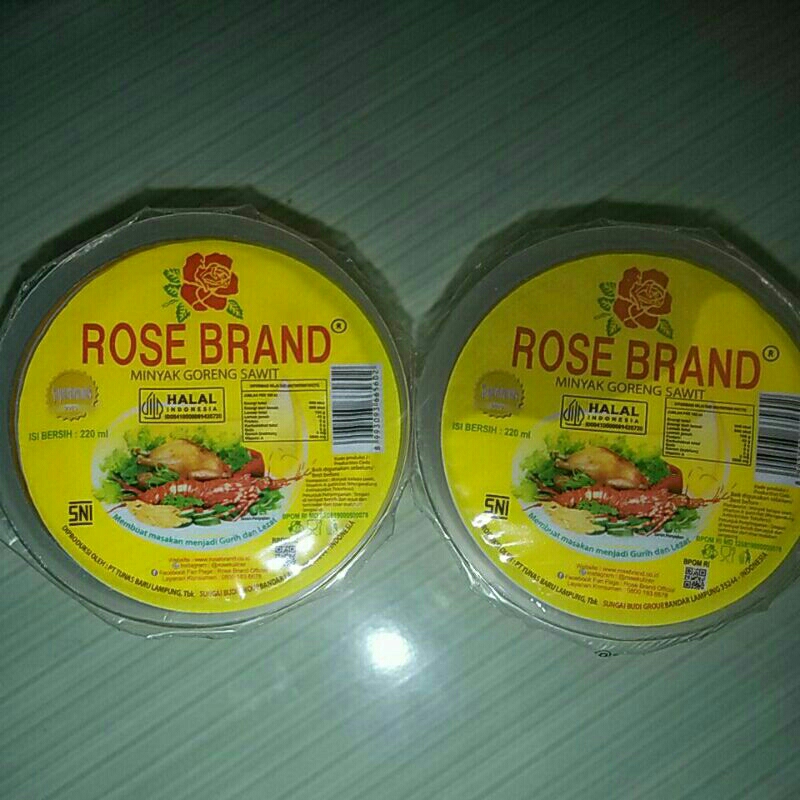 

Minyak gelas rosebrand