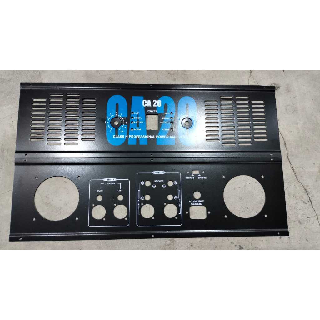 PLAT PANEL POWER CA 20 BAHAN TEBAL
