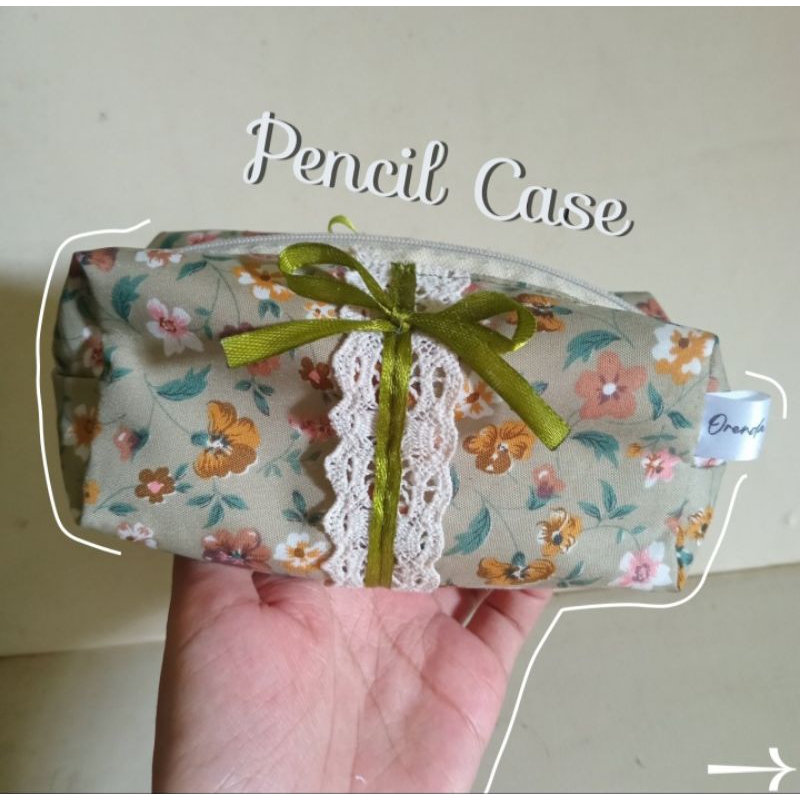

Tempat Pensil Kotak/Pencil Case Aesthetic/Pouch Alat Tulis Lucu Korean Style Murah by Orenda.Project