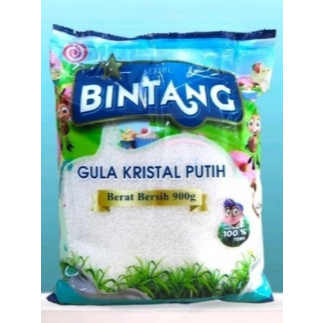 

Gula BINTANG 450gr & 900gr - Gula Pasir Premium/ Gula Kristal Putih